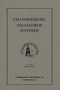 Chambersburg Steram-Drop Hammer Manual